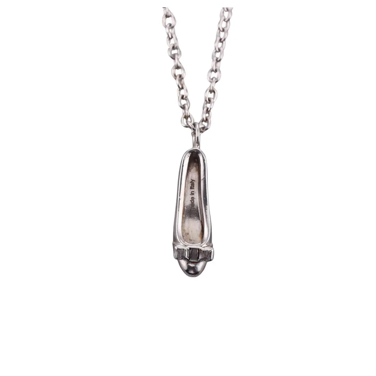 Sterling Silver Pendant Necklace 704207 by Salvatore Ferragamo
