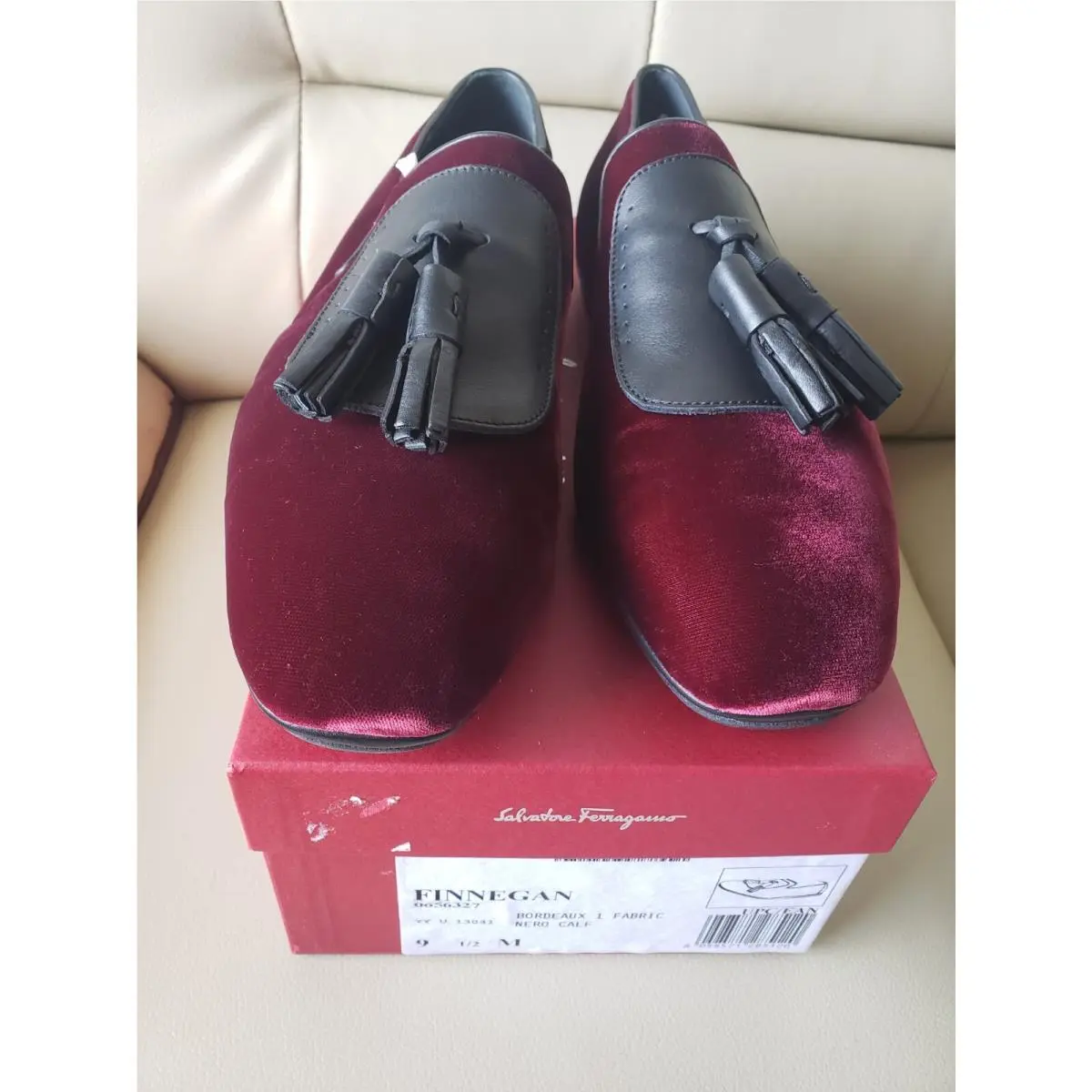 Salvatore Ferragamo shoes - Finnegan - Finnegan - Bordeaux (Dark Red), Manufacturer: Bordeaux 1