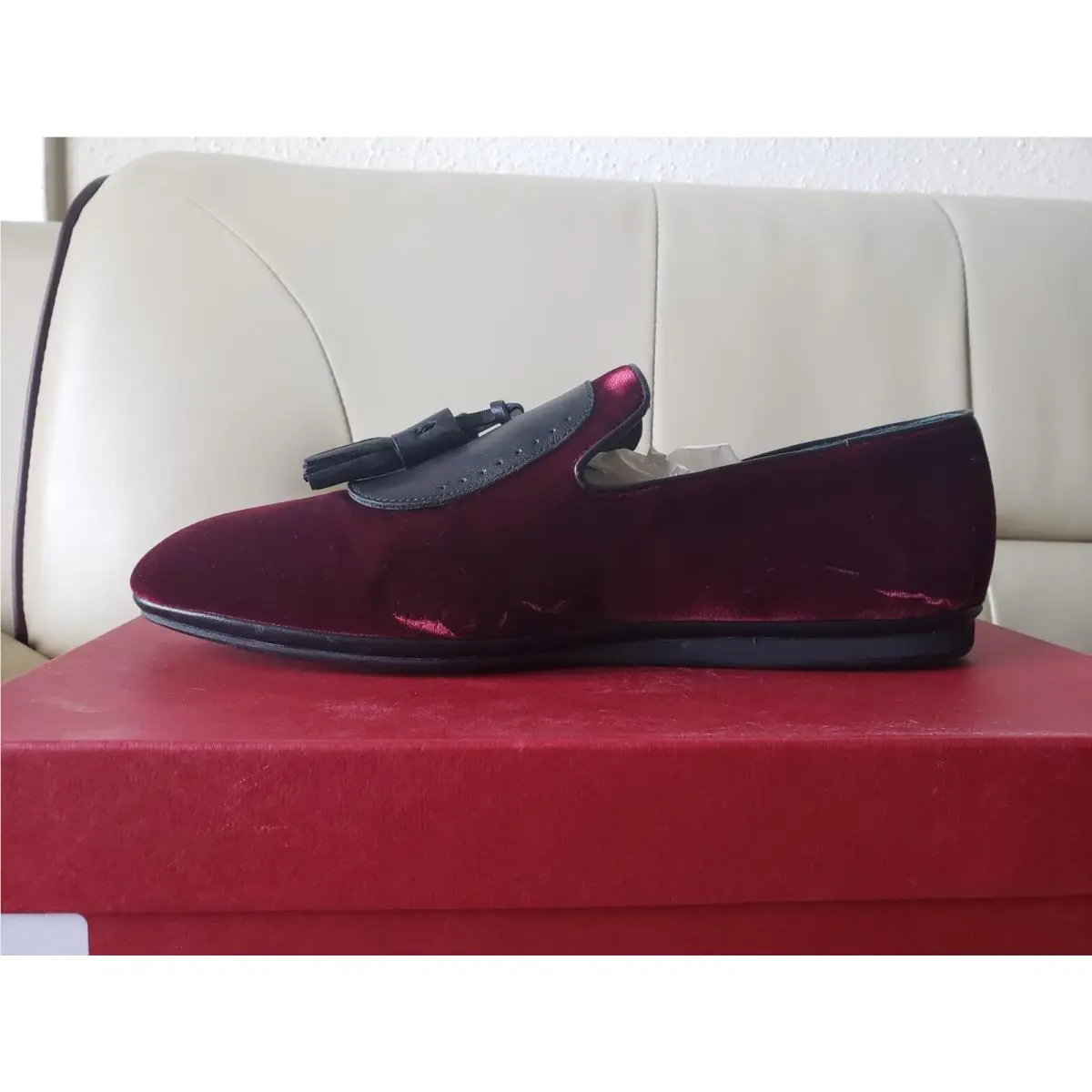 Salvatore Ferragamo shoes - Finnegan - Finnegan - Bordeaux (Dark Red), Manufacturer: Bordeaux 0