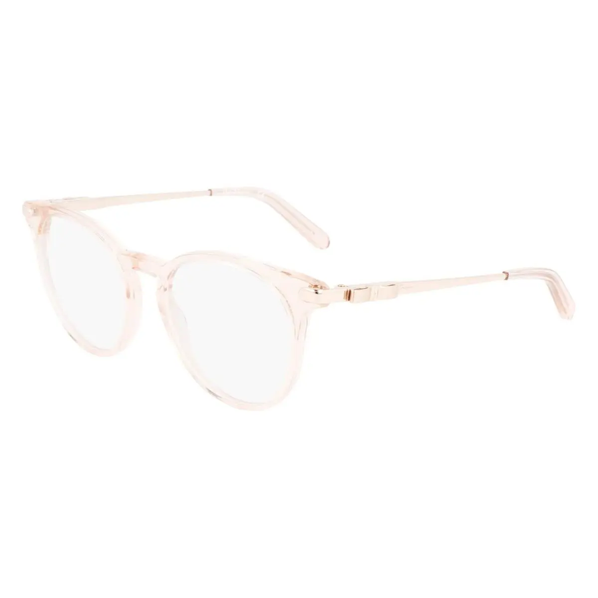 Salvatore Ferragamo SF 2927 610 Transparent Rose Eyeglasses 50/18/140