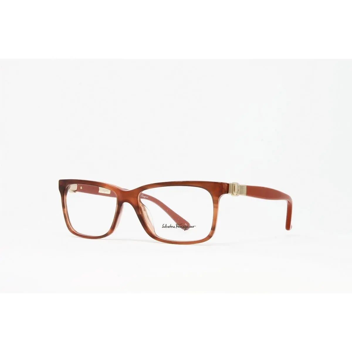 Salvatore Ferragamo Women`s Eyeglasses SF2623 216 Striped Brown 52mm