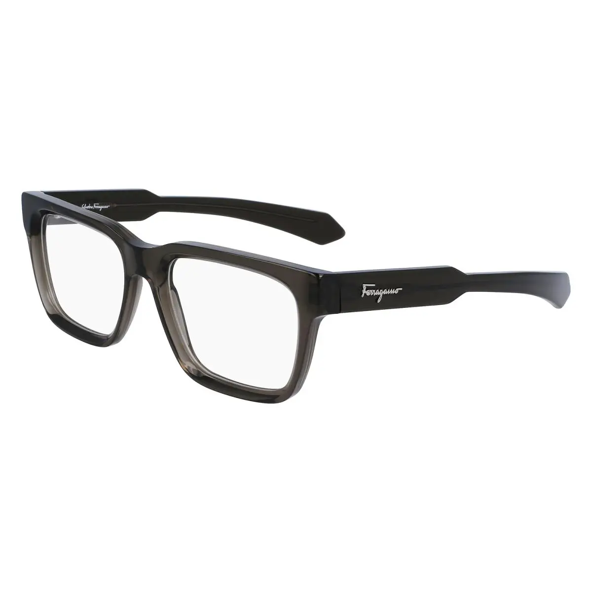 SF-2941 023 Crystal Deep Grey Eyeglasses 54/18/145 by Salvatore Ferragamo