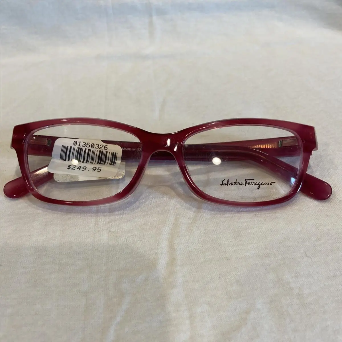 Salvatore Ferragamo SF2789 527 Pink Eyeglasses Frames 52 15-140 Made in Italy