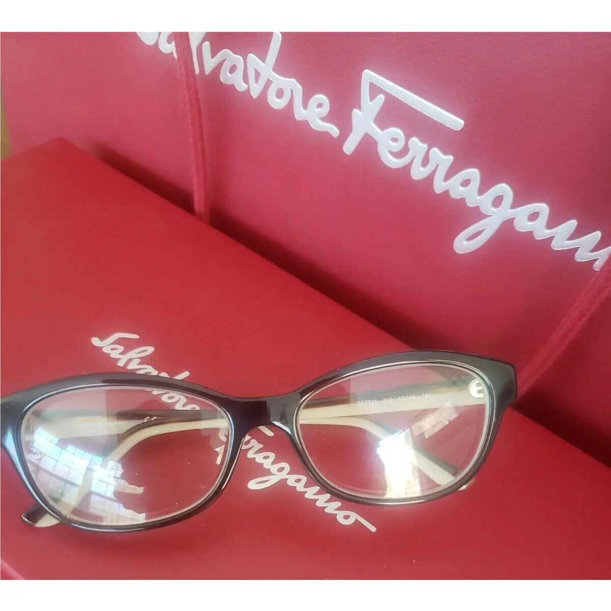 Salvatore Ferragamo SF 2722 210 Brown Eyeglasses RX 53-16