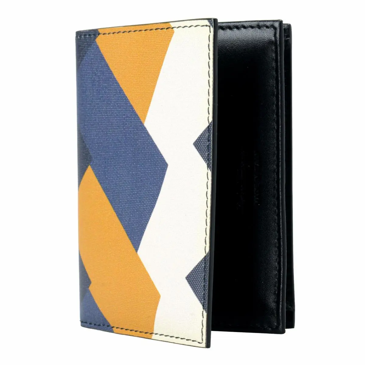 Salvatore Ferragamo Men`s Leather Multi-color Bifold Wallet