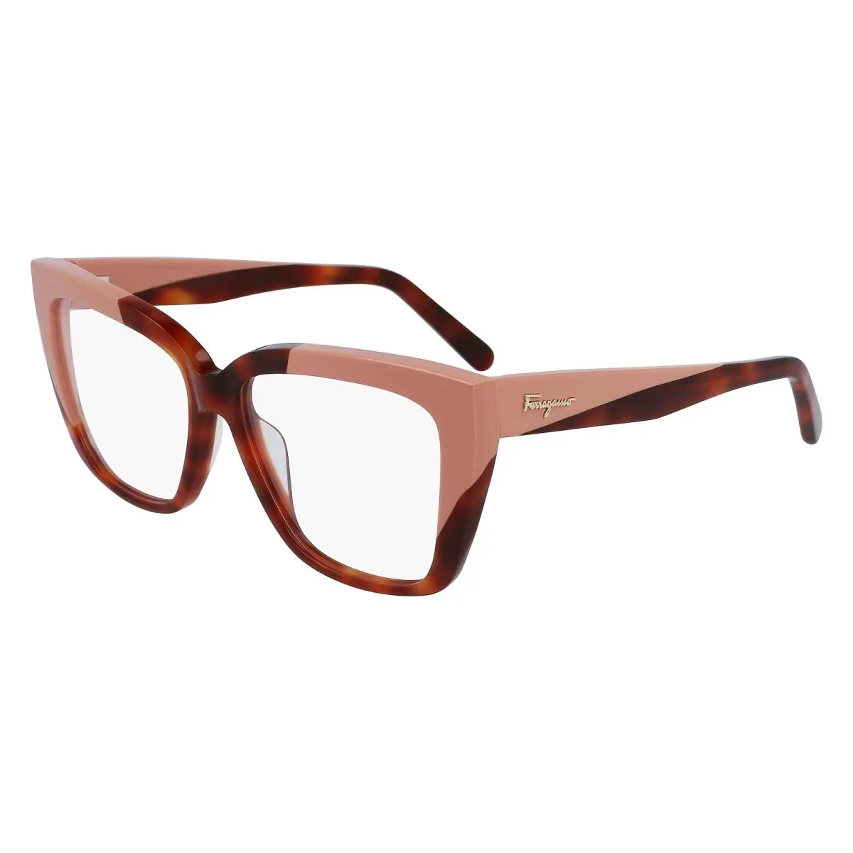 Salvatore Ferragamo SF 2939 218 Blonde Tortoise Eyeglasses 54/15/140 - Frame: Blonde Tortoise & Nude