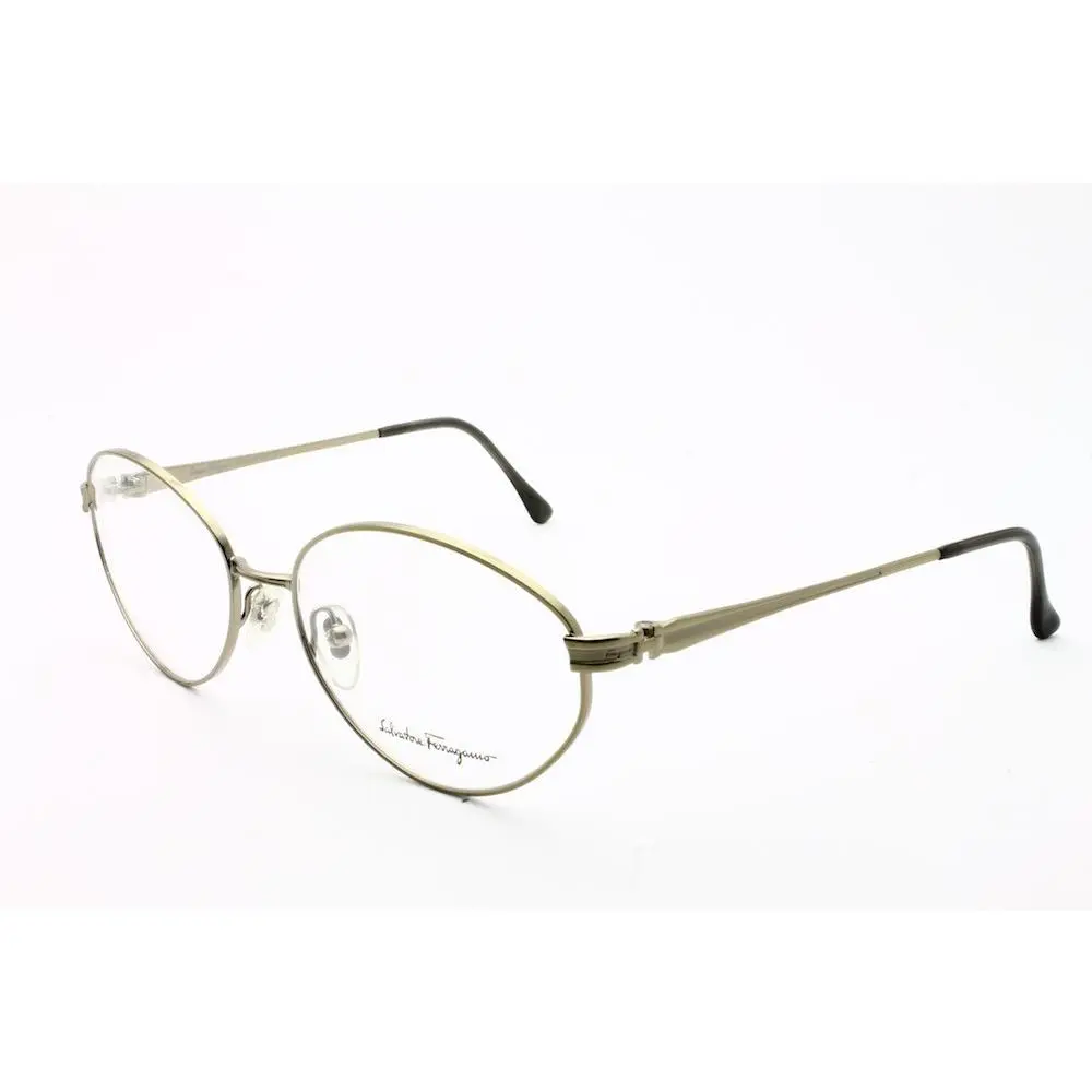 Vintage Salvatore Ferragamo 1529 577 Eyeglass Frame Size: 56-17-135