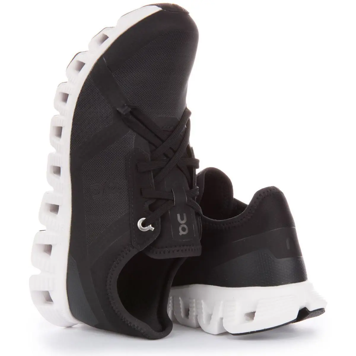 On-Running shoes - BLACK WHITE 2