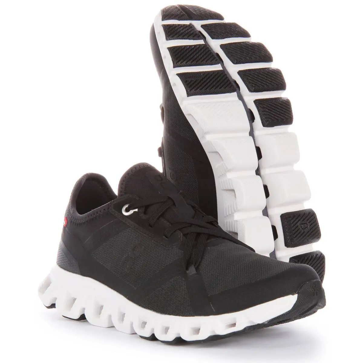 On-Running shoes - BLACK WHITE 3