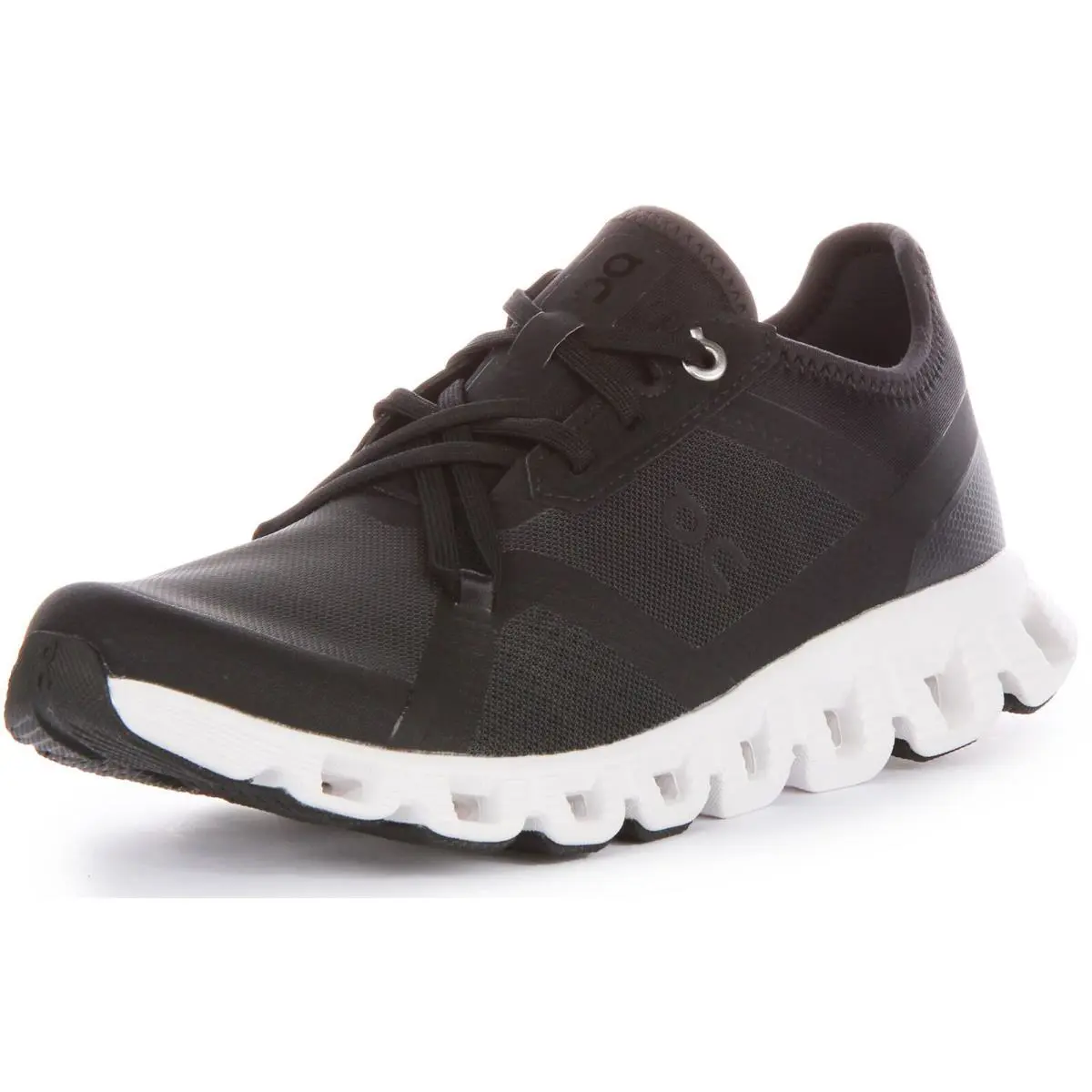 On-Running shoes - BLACK WHITE 4