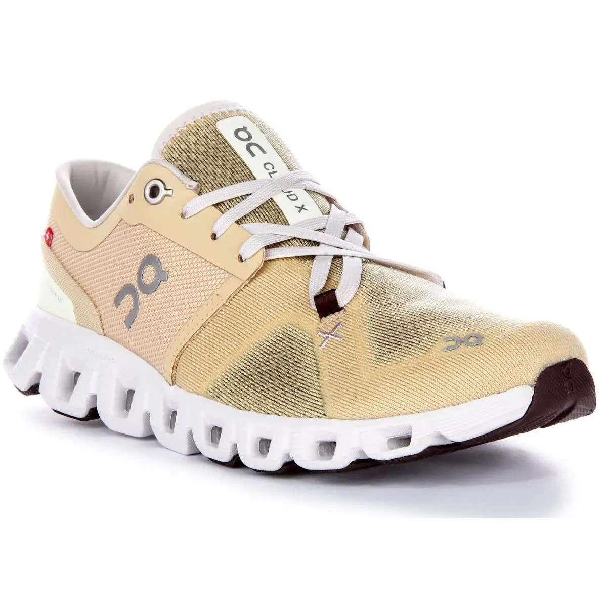 On Running Cloud X 3 Ultralight Fast Savanah Womens Sneaker Sand US 5 - 10