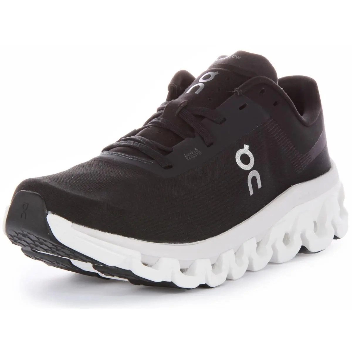 On-Running shoes - BLACK WHITE 4