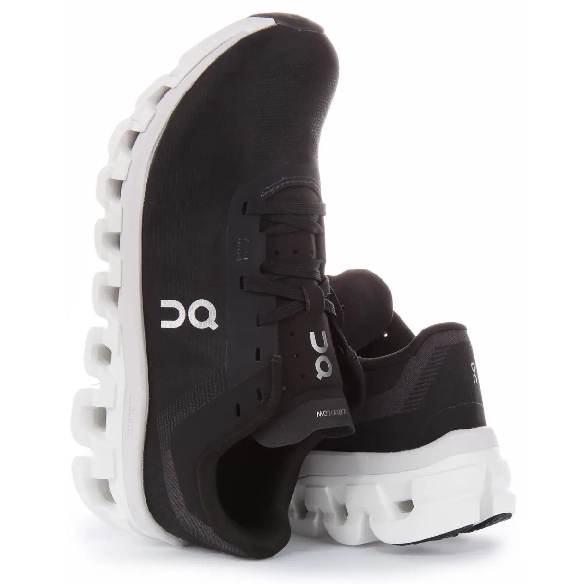 On-Running shoes - BLACK WHITE 2