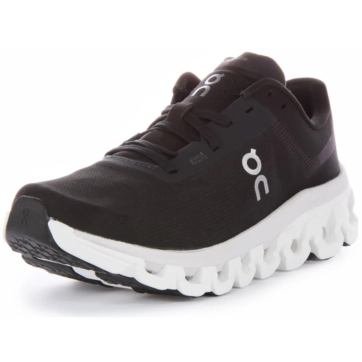 On-Running shoes - BLACK WHITE 4