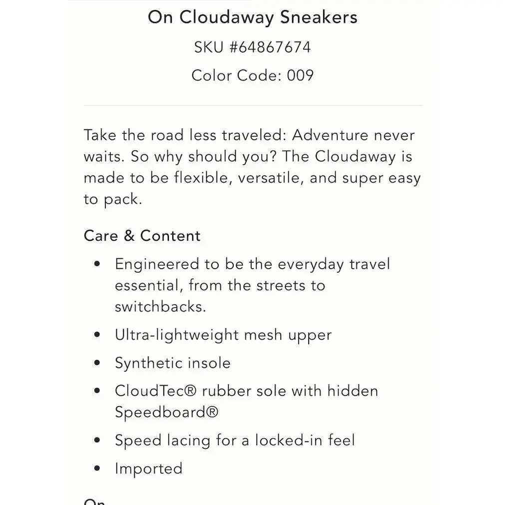 On-Running shoes - On Cloudaway - Cloudaway - 3we30080106 - Black 2