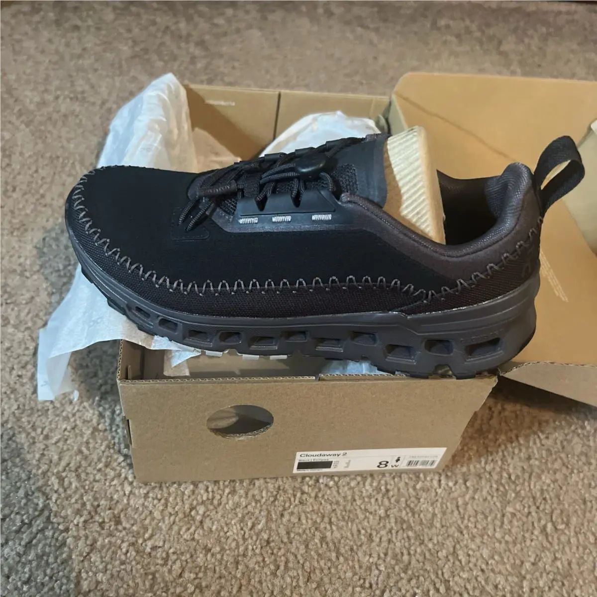 On-Running shoes - On Cloudaway - Cloudaway - 3we30080106 - Black 7