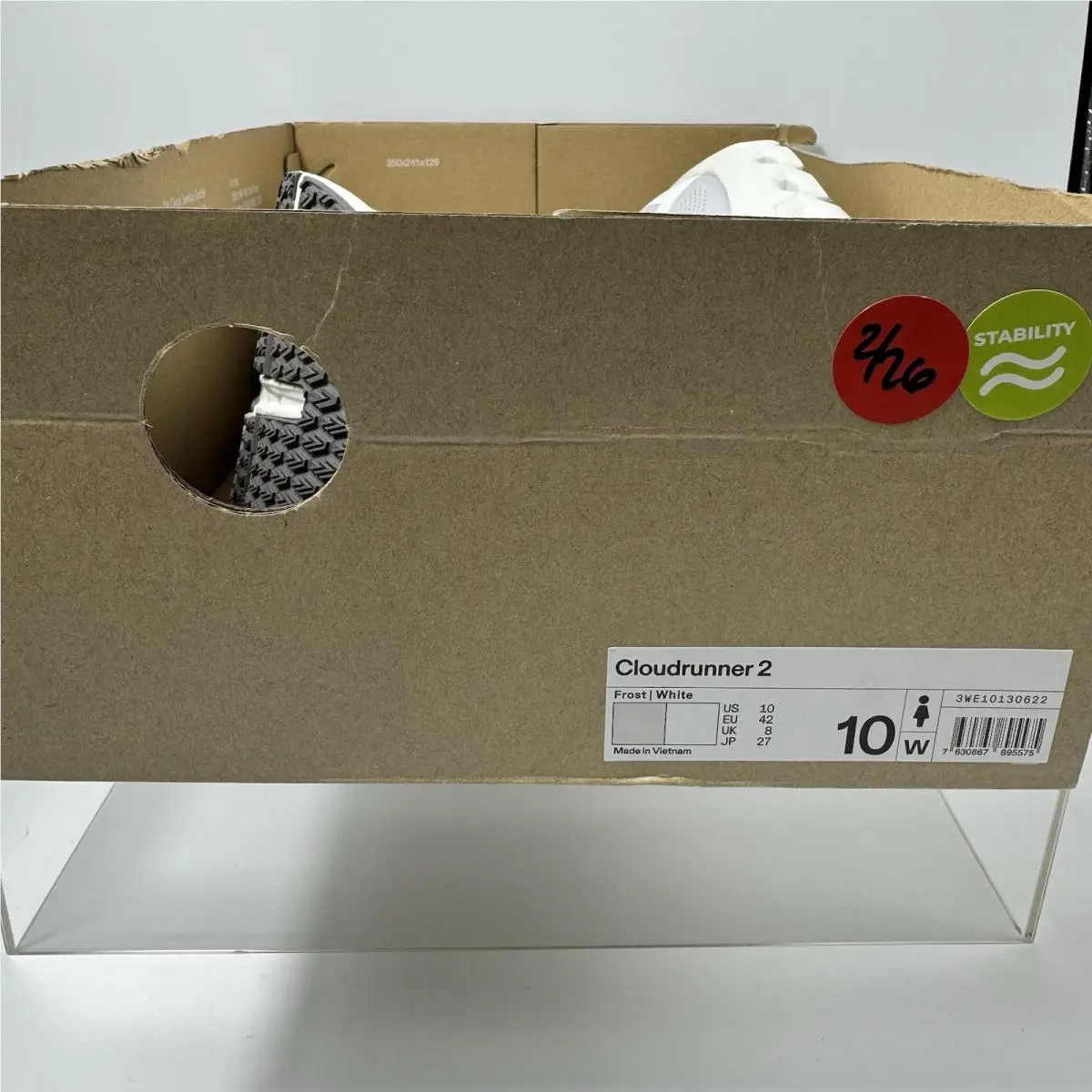 On-Running shoes - On Cloudrunner 2 - Cloudrunner - 3WE10130622 - White 7
