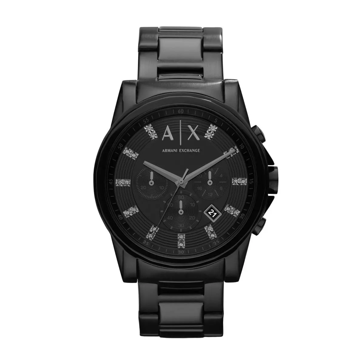 A X Chronograph Black Stainless Steel by Armani Exchange