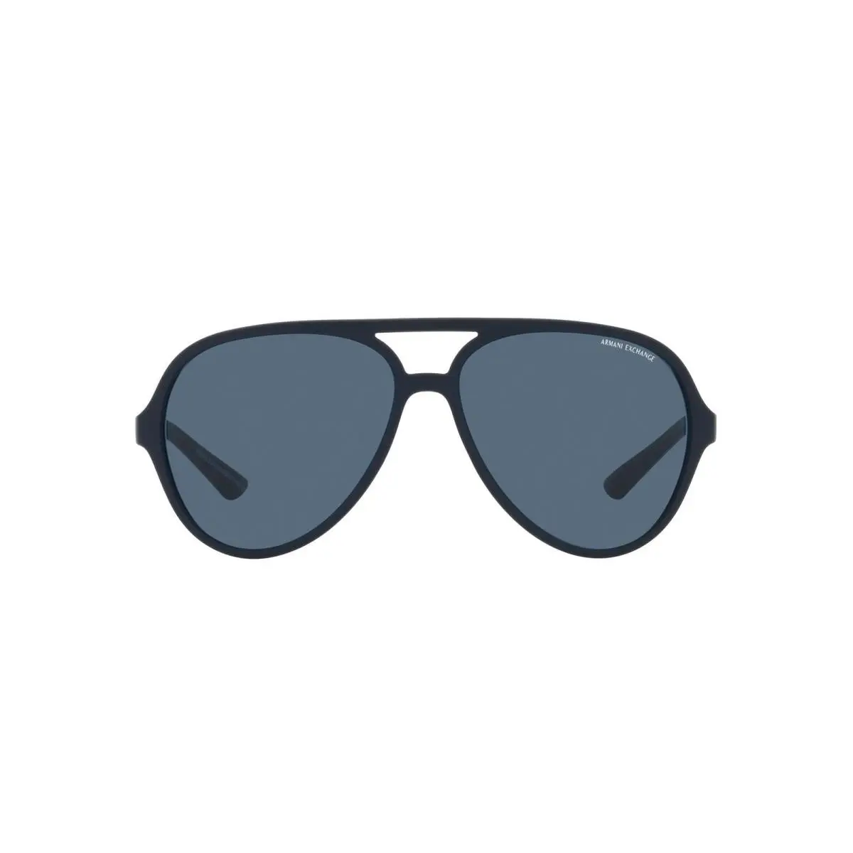 Armani Exchange Man Sunglasses Matte Black Frame Dark Grey Lenses 60MM 60 mm
