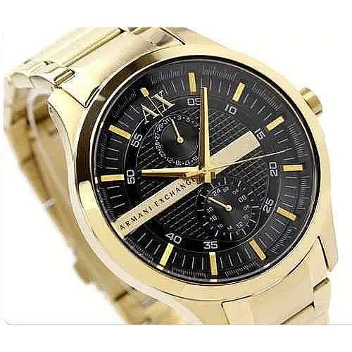 Multifunction Gold-tone Stainless Steel Watch AX2122 by Armani Exchange