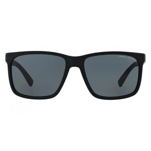 Mens Sunglasses AX4041SF 815787 Matte Navy Black/ Grey Lens 58mm by Armani Exchange