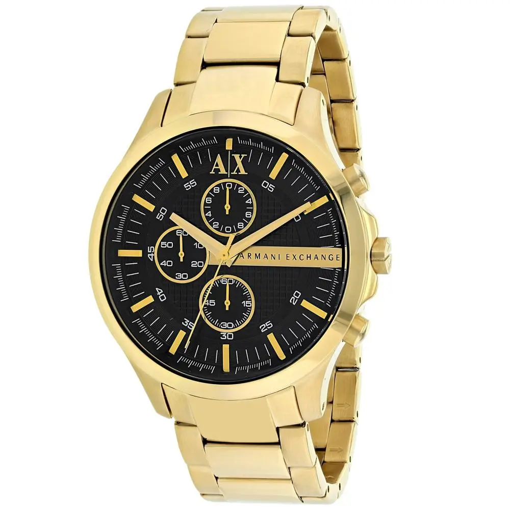 Men`s Chronograph Black Dial Watch - AX2137 by Armani Exchange