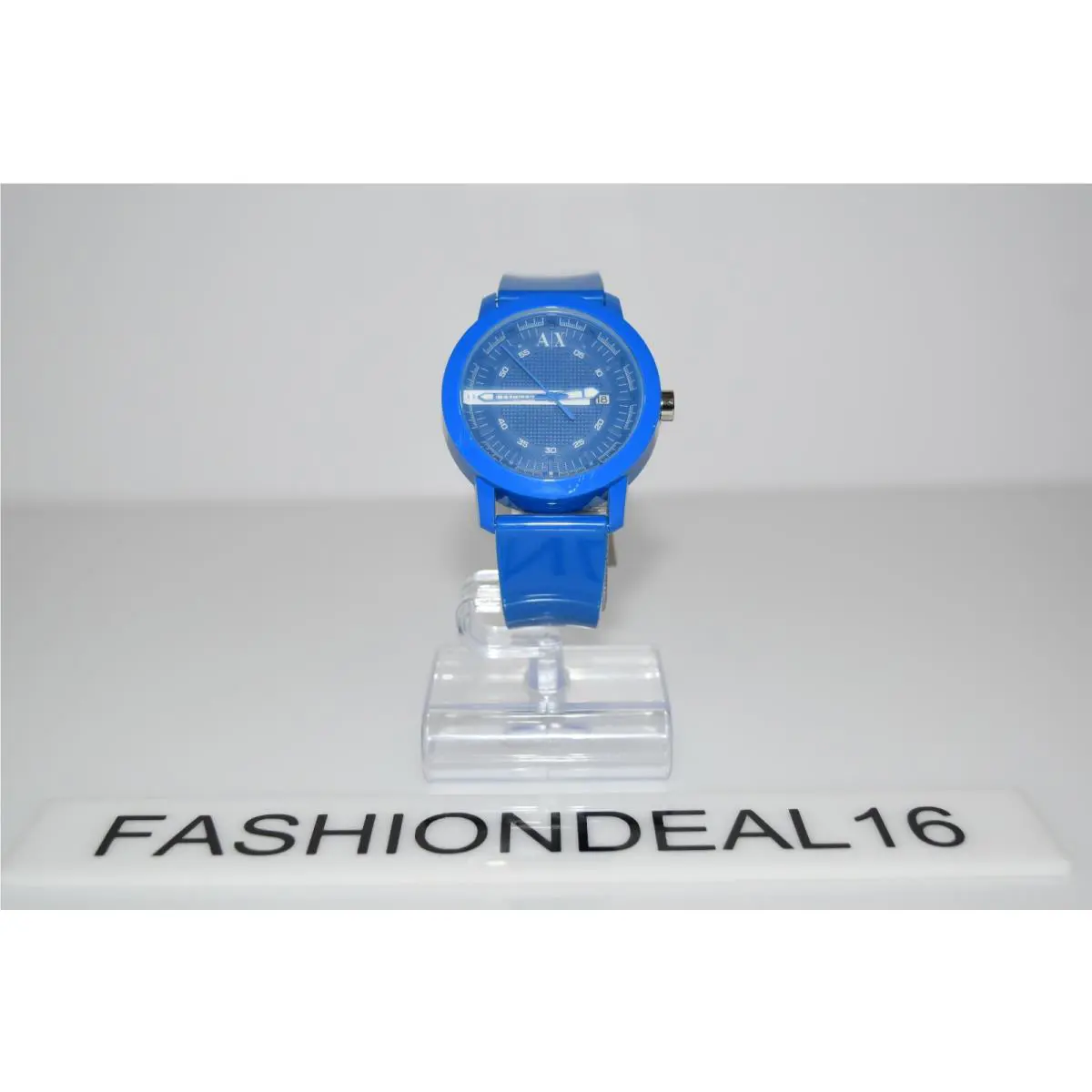 Armani Exchange Blue White Plastic Sport AX1236 Watch