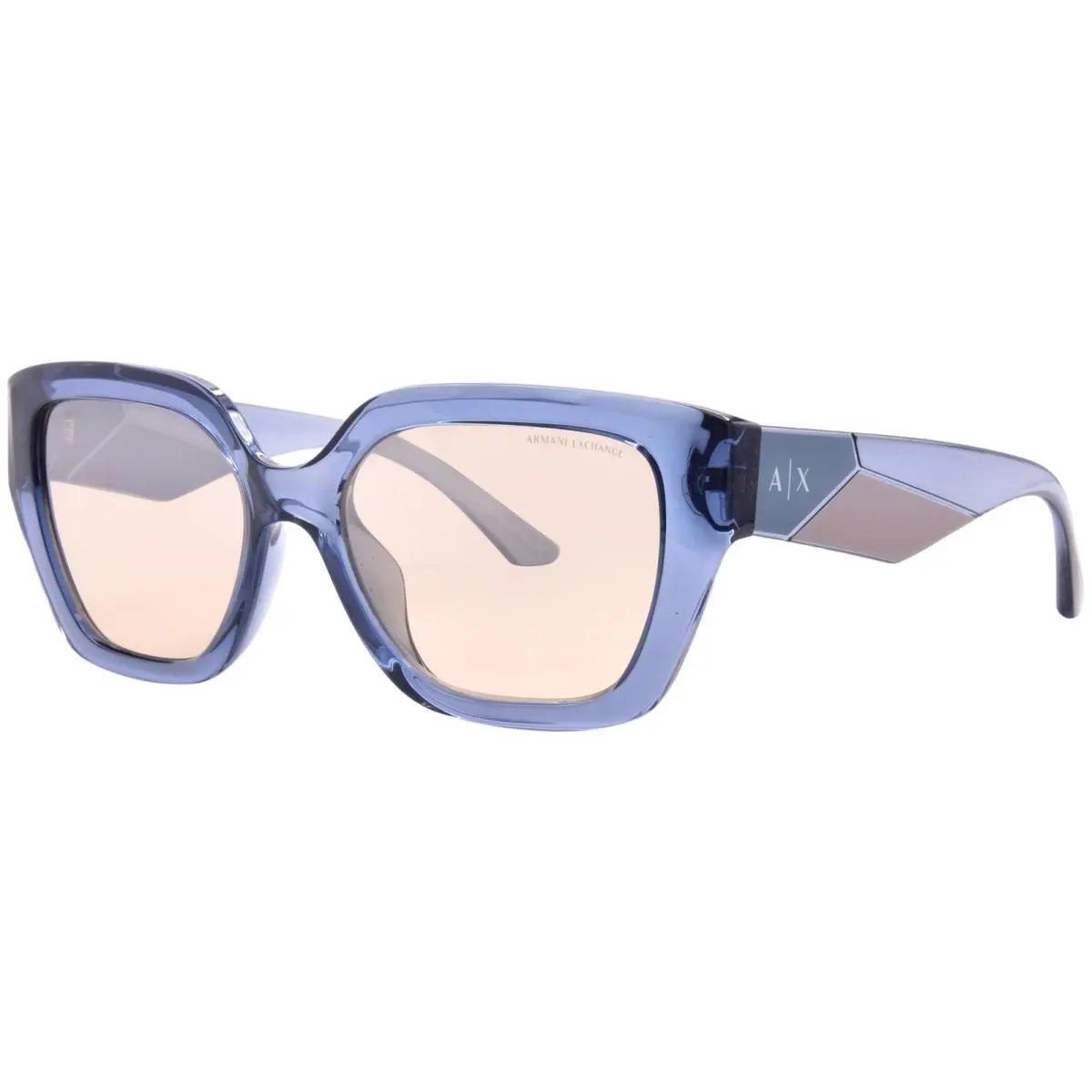 AX4125SU 82408Z Sunglasses Women`s Azure/blue Gradient 54mm by Armani Exchange