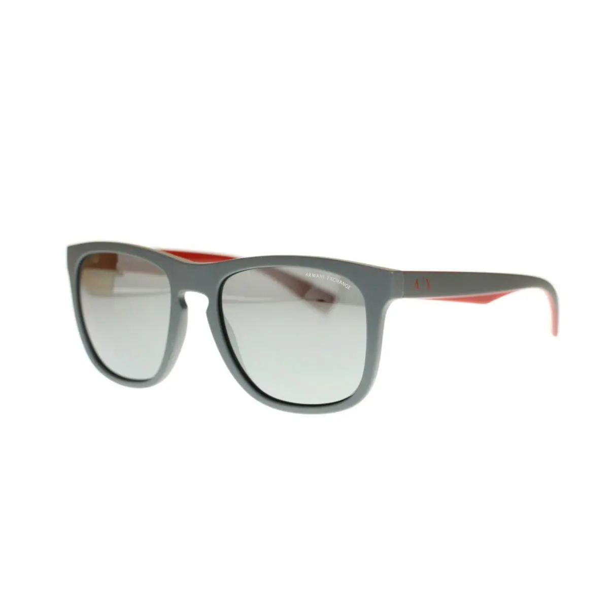 Armani Exchange AX4058S 82006G Matte Smoke/grey Mirror Silver Unisex Sunglasses