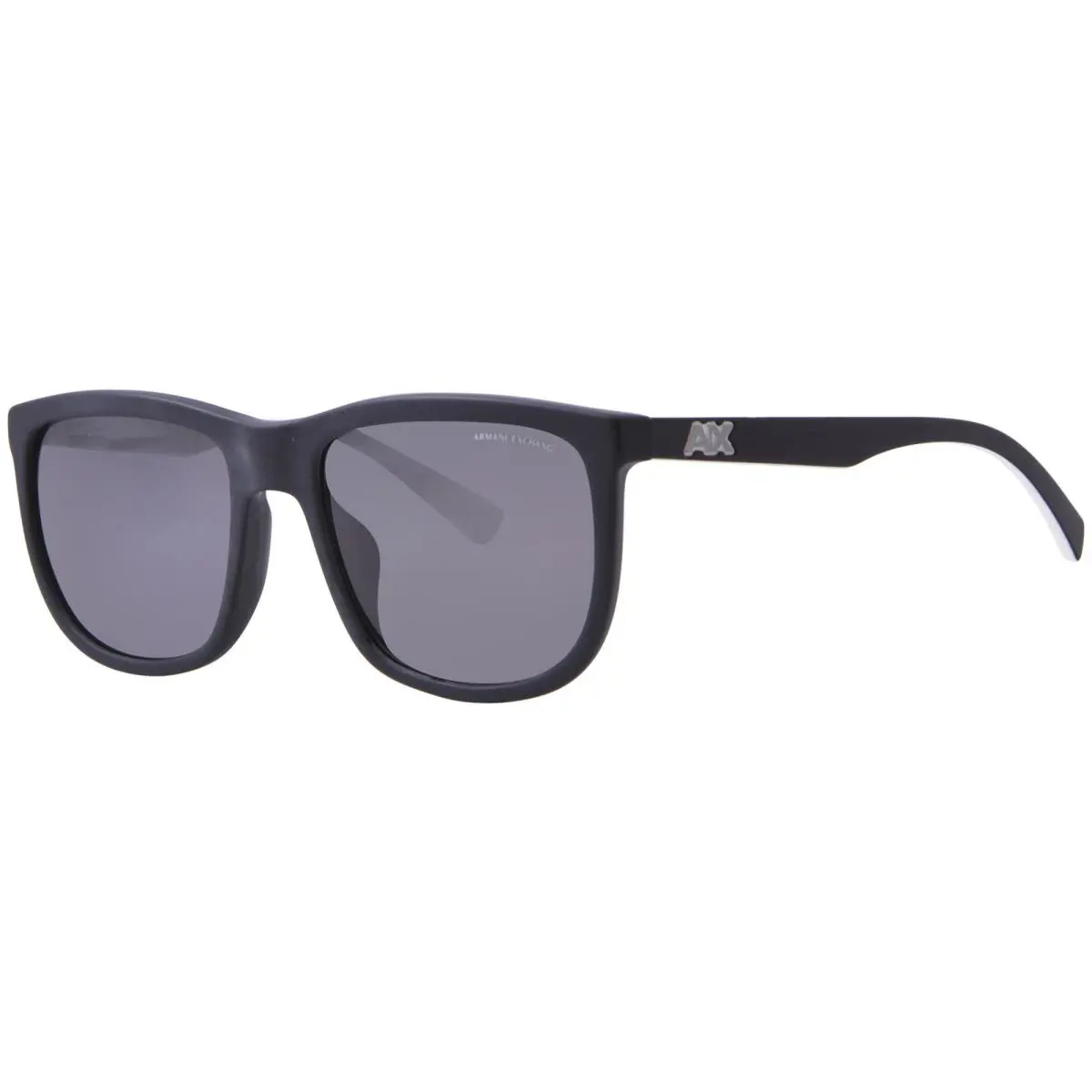 AX4093SF 8078Z3 Sunglasses Men`s Black/polarized Silver 56mm by Armani Exchange