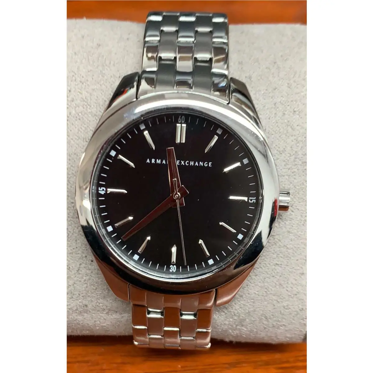 Armani Exchange AX5512 Black Dial Stainless Steel Women`s Watch