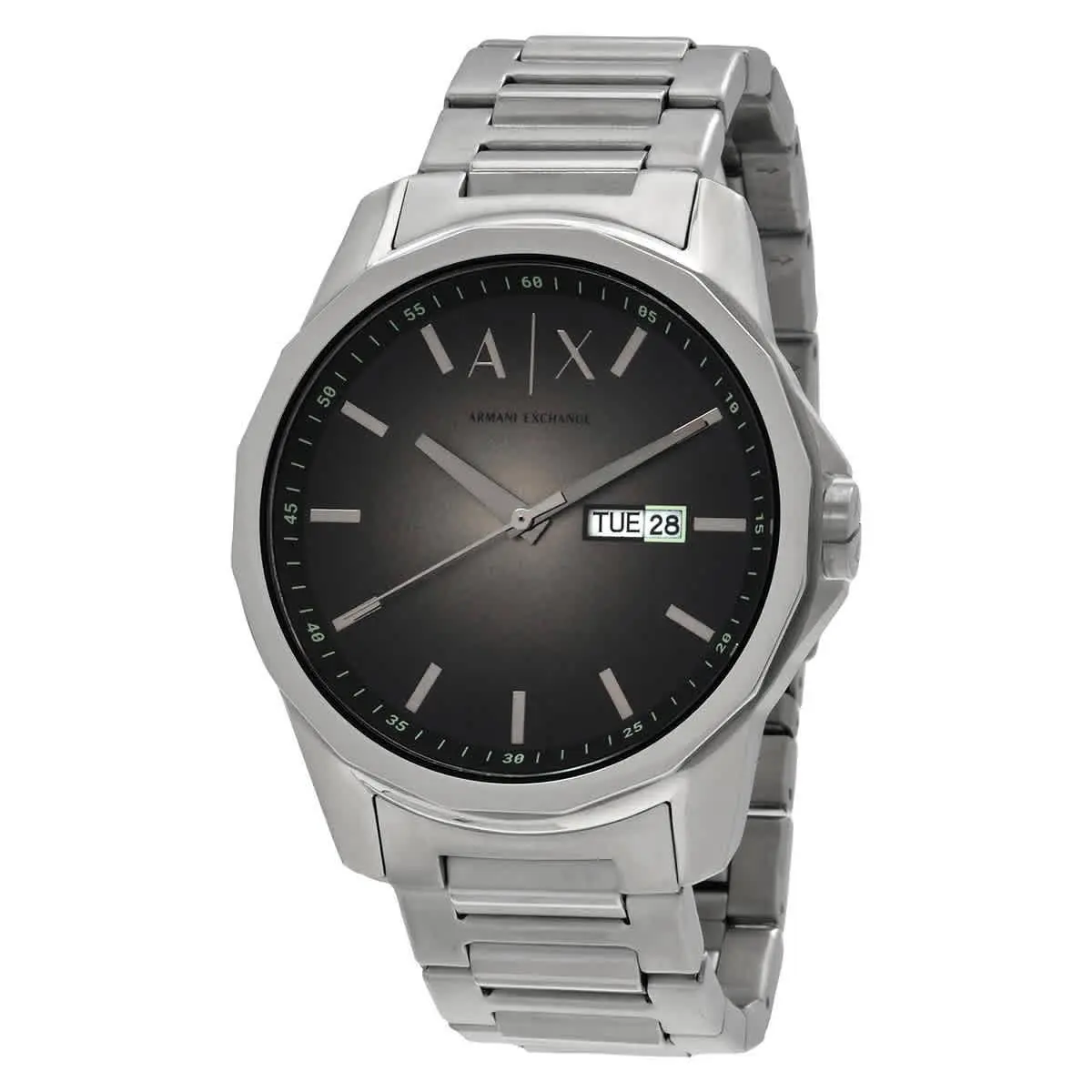Banks Quartz Grey Dial Men`s Watch AX1764 by Armani Exchange