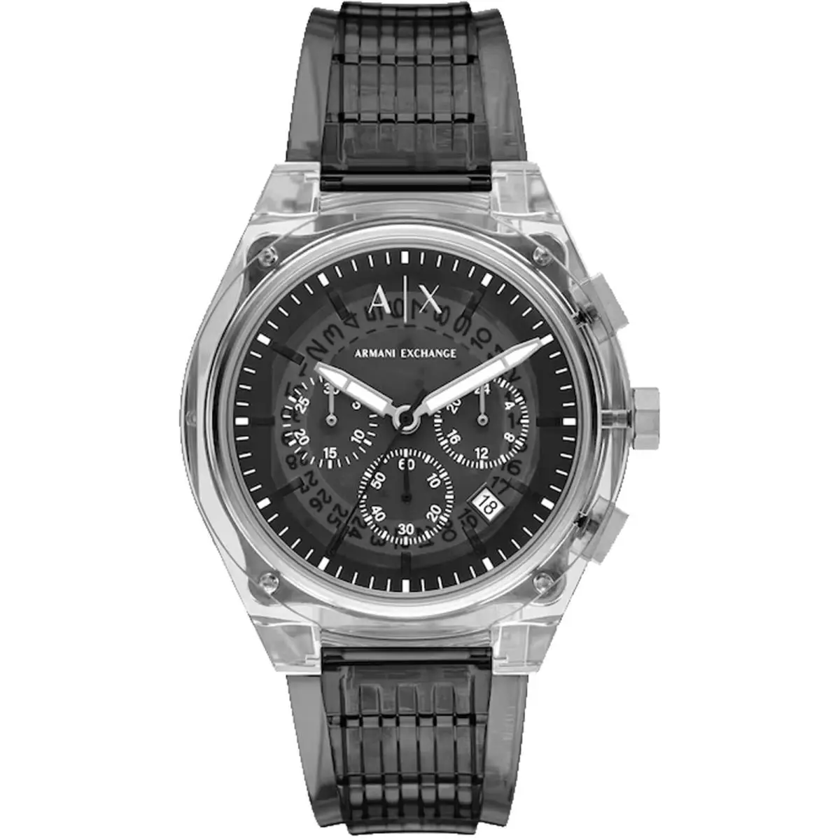 Men`s Rafael Grey Dial Watch - AX4167 by Armani Exchange