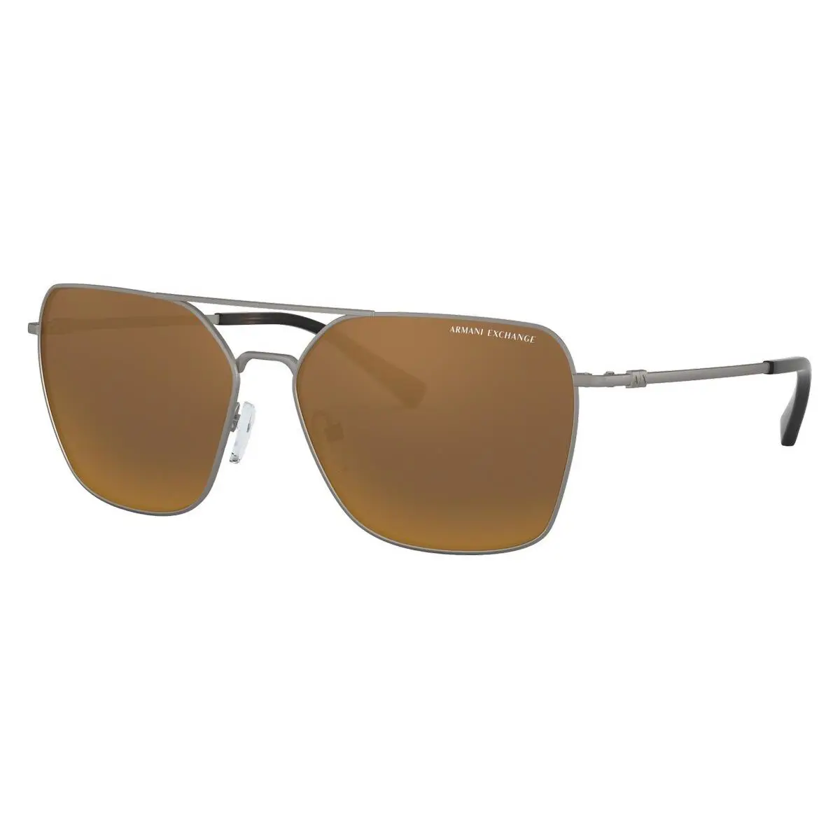 Armani Exchange AX2029 60886R Gunmetal/ Mirrored Bronza Lens Men Sunglasses 60mm
