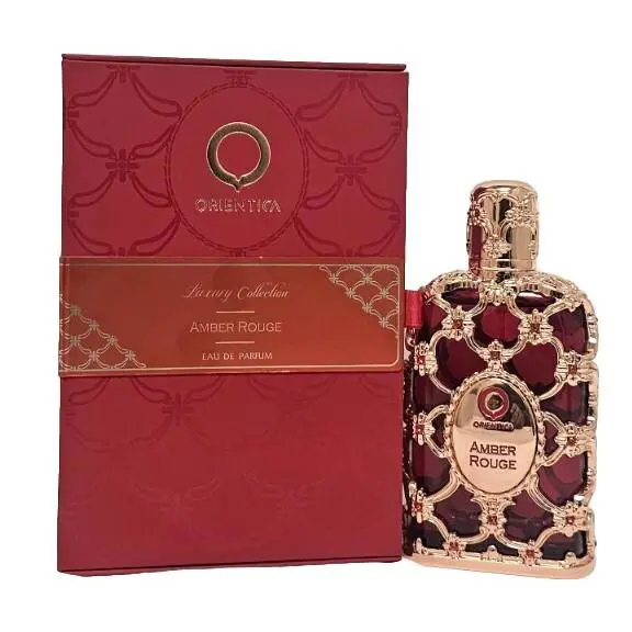 Amber Rouge Luxury Collection 80ML 2.7.Oz Eau DE Parfum Spray Unisex by Orientica