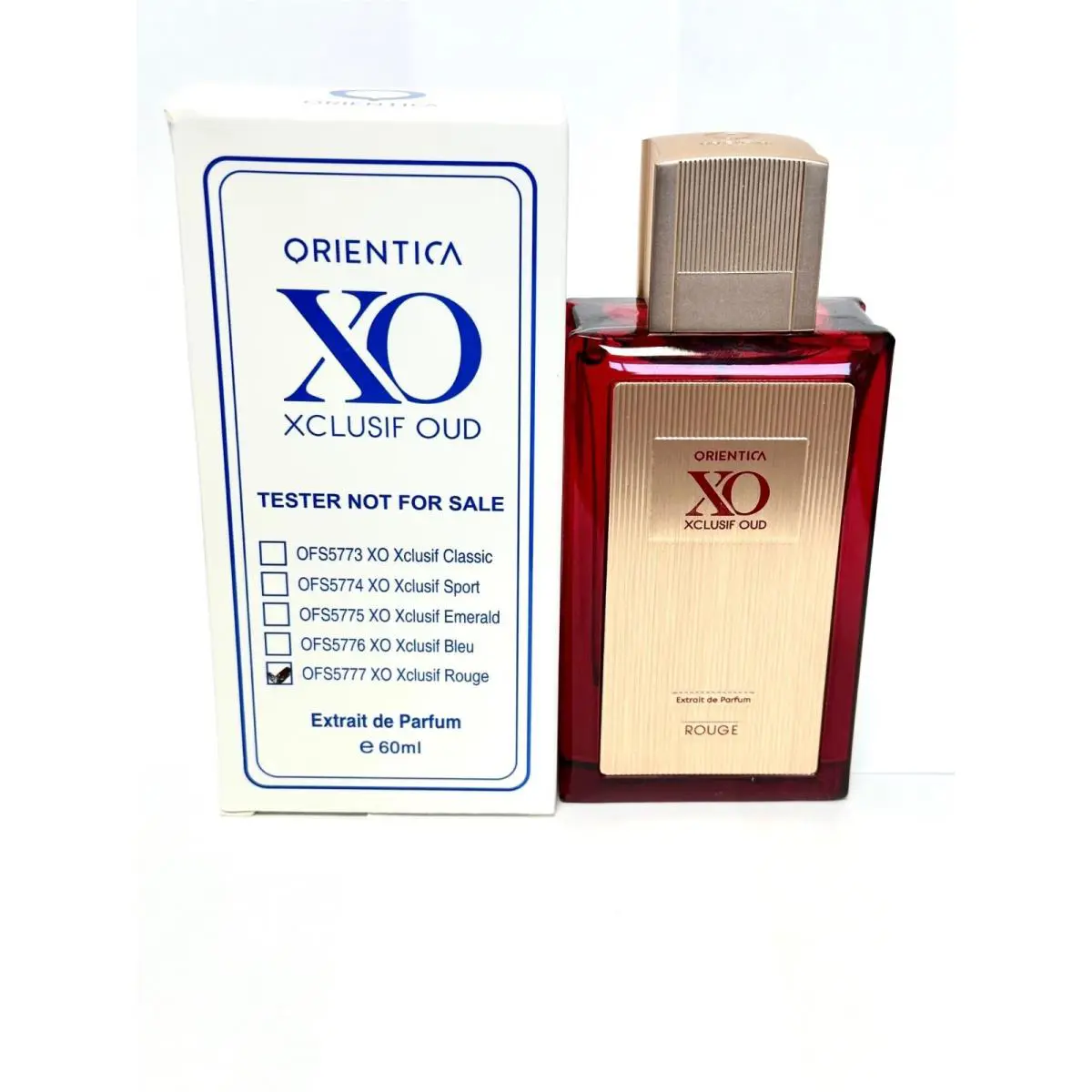 Orientica XO Xclusif Oud Rouge Tester