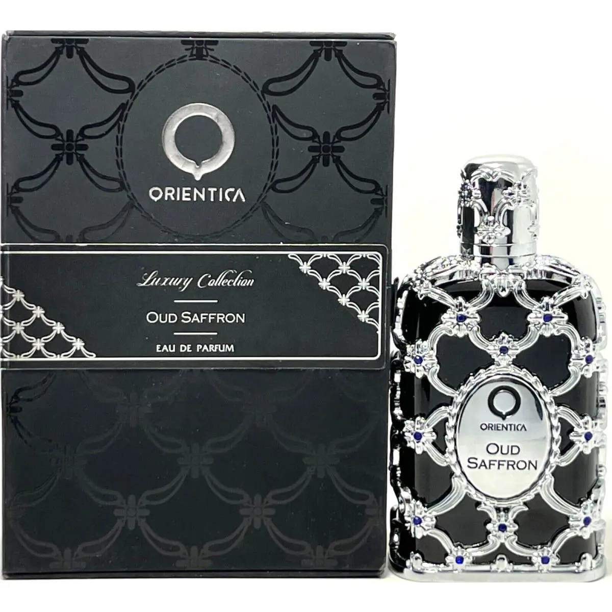 Orientica Oud Saffron Luxury Collection Eau DE Parfum Spray Unisex 2.7 Oz / 80ml