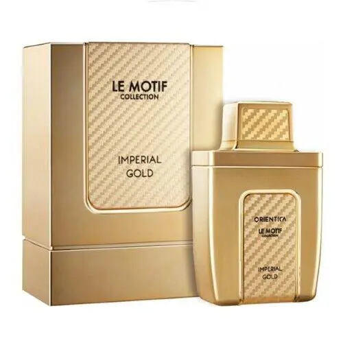 Orientica Le Motif Imperial Gold For Unisex Eau de Parfum Spray 2.9 oz