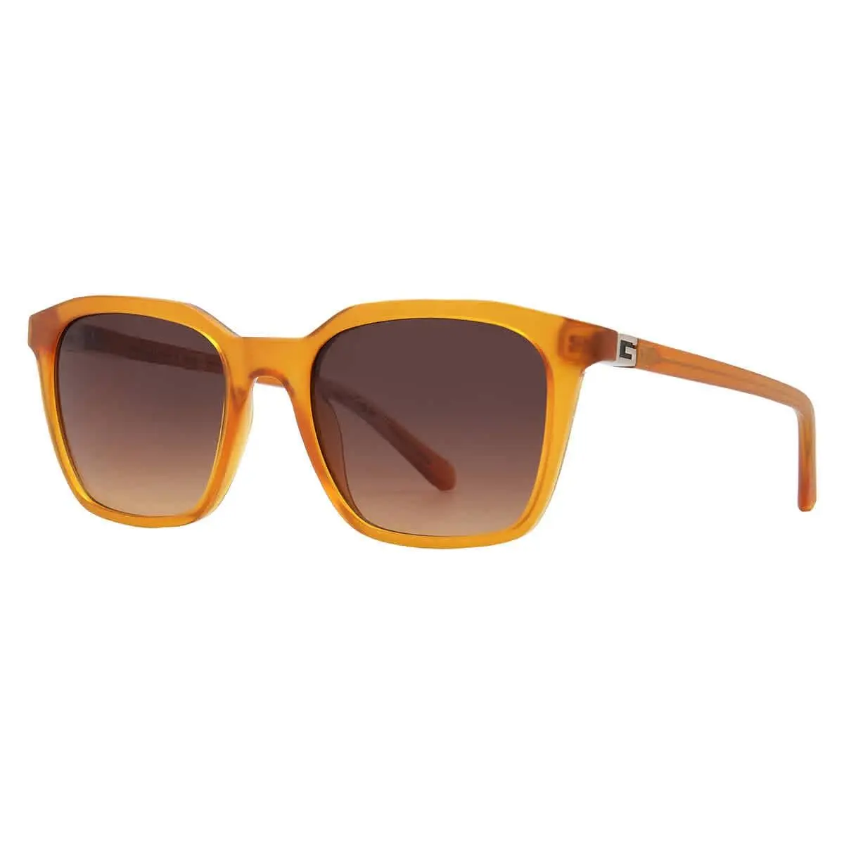 Brown Gradient Square Men`s Sunglasses GU00170 44F 53 GU00170 44F 53 by Guess