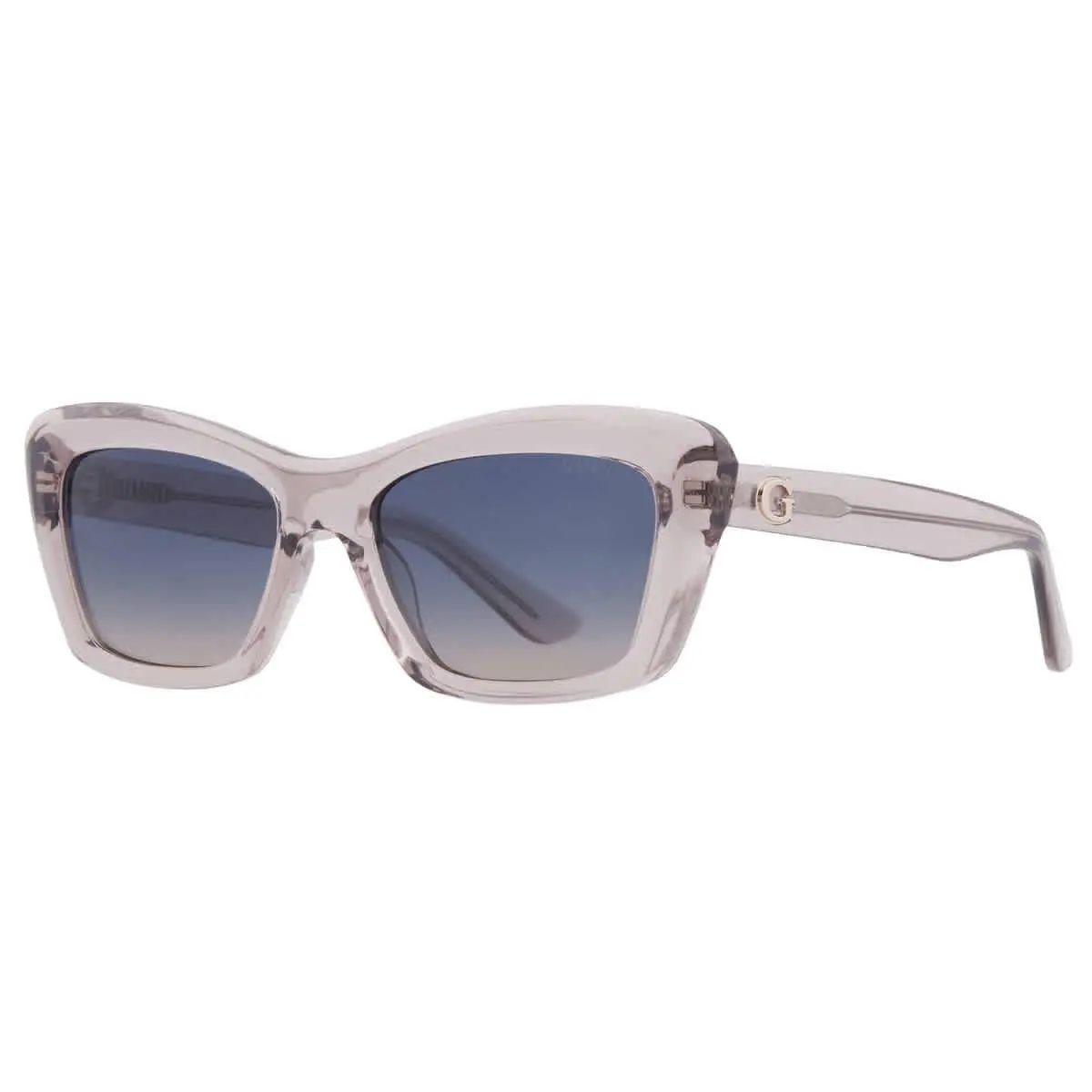 Blue Gradient Cat Eye Ladies Sunglasses GU00195 20W 52 GU00195 20W 52 by Guess