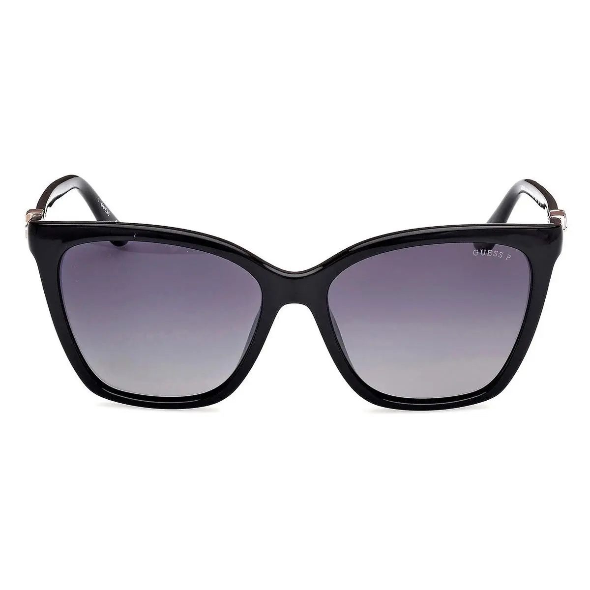 Guess GU00191 Sunglasses Female Shiny Black 56mm