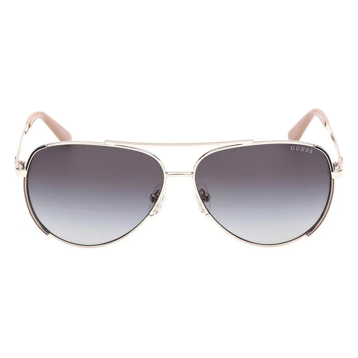 Guess GU00193 Sunglasses Female Shiny Pale Gold 58mm