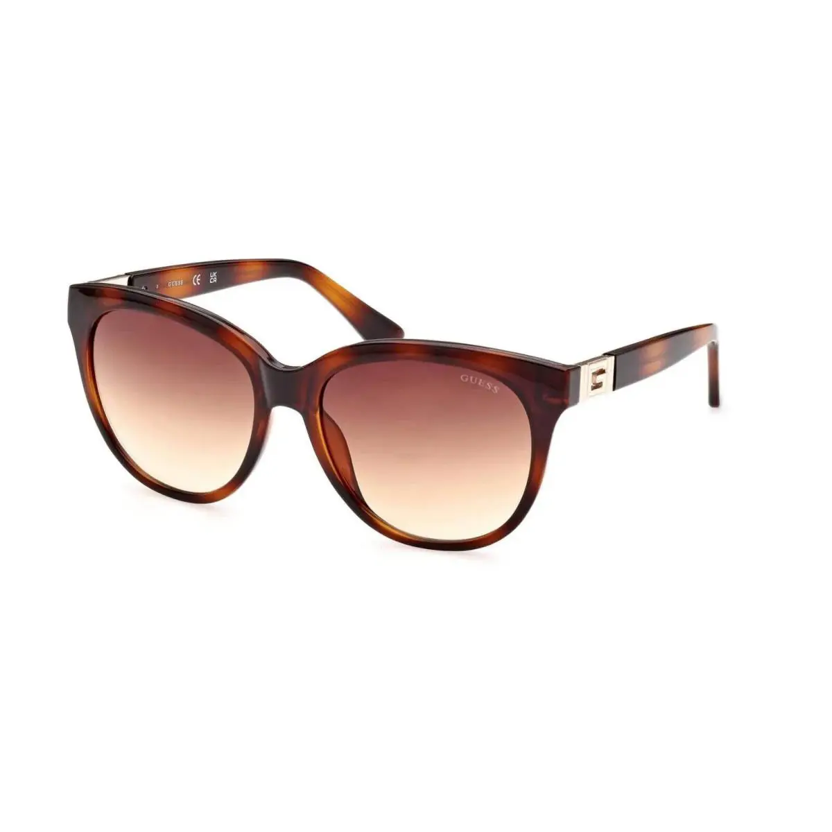 Guess GU7850 53F Women`s Dark Havana/gradient Brown Sunglasses