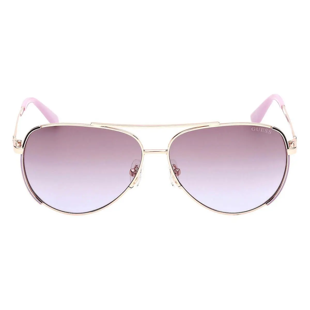 Guess GU00193 Sunglasses Female Shiny Rose Gold 58mm