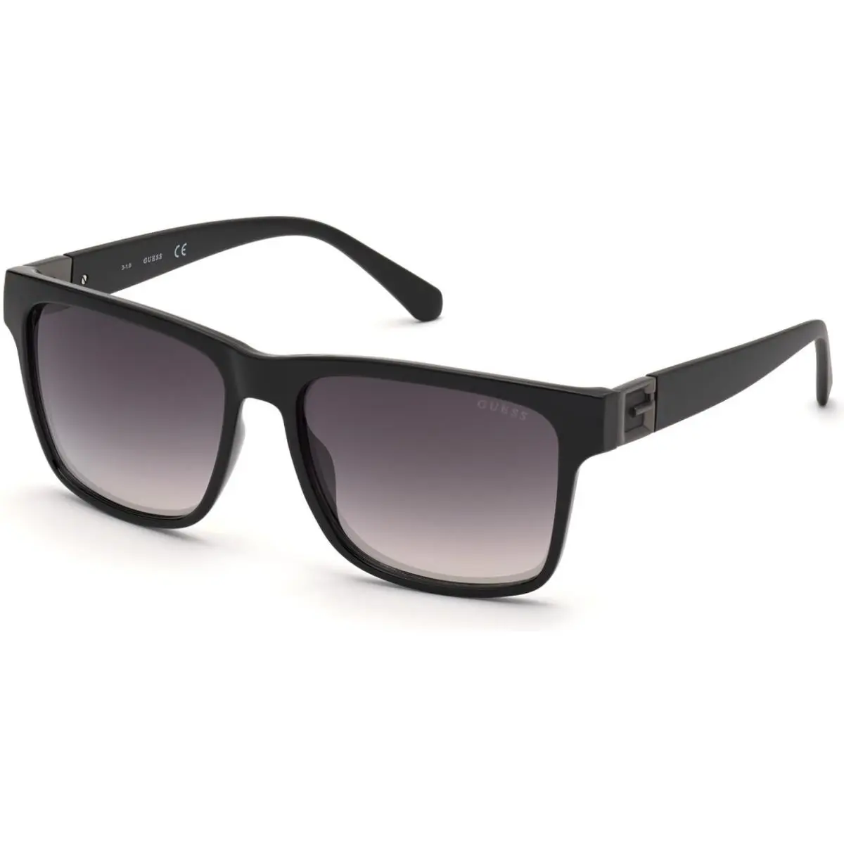 GU 00004 Shiny Black Matte Black 01Q Size 58 Sunglasses by Guess