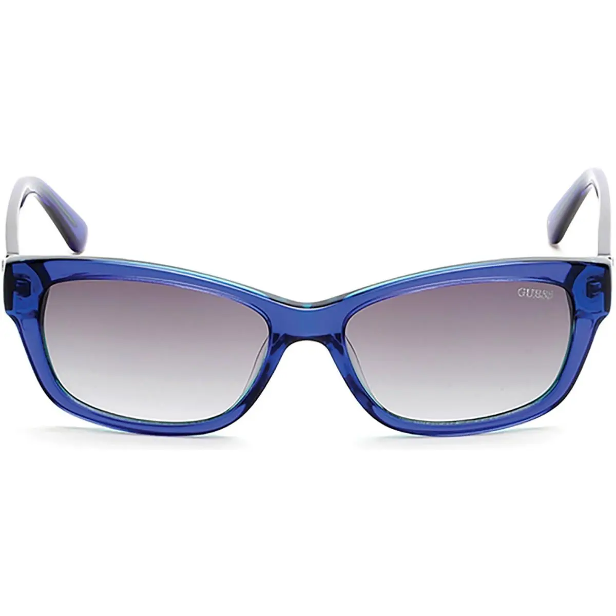 Sunglasses GU 7409 90X Shiny Blue / Gradient Gray 54 mm GU7409 by Guess