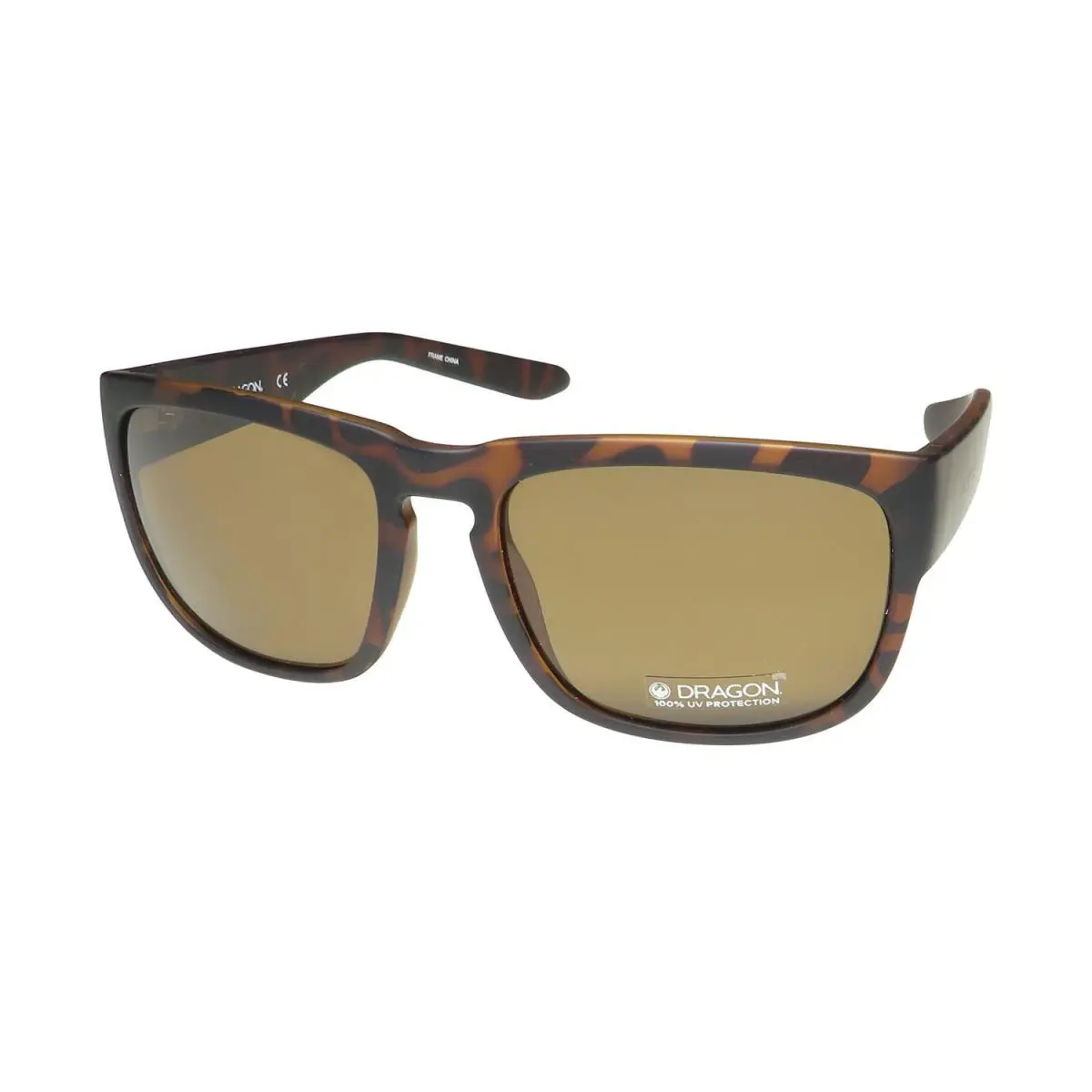 Dragon Rune Sunglasses Cambodia Full-rim 003 Black 58-18-135 Unisex Square