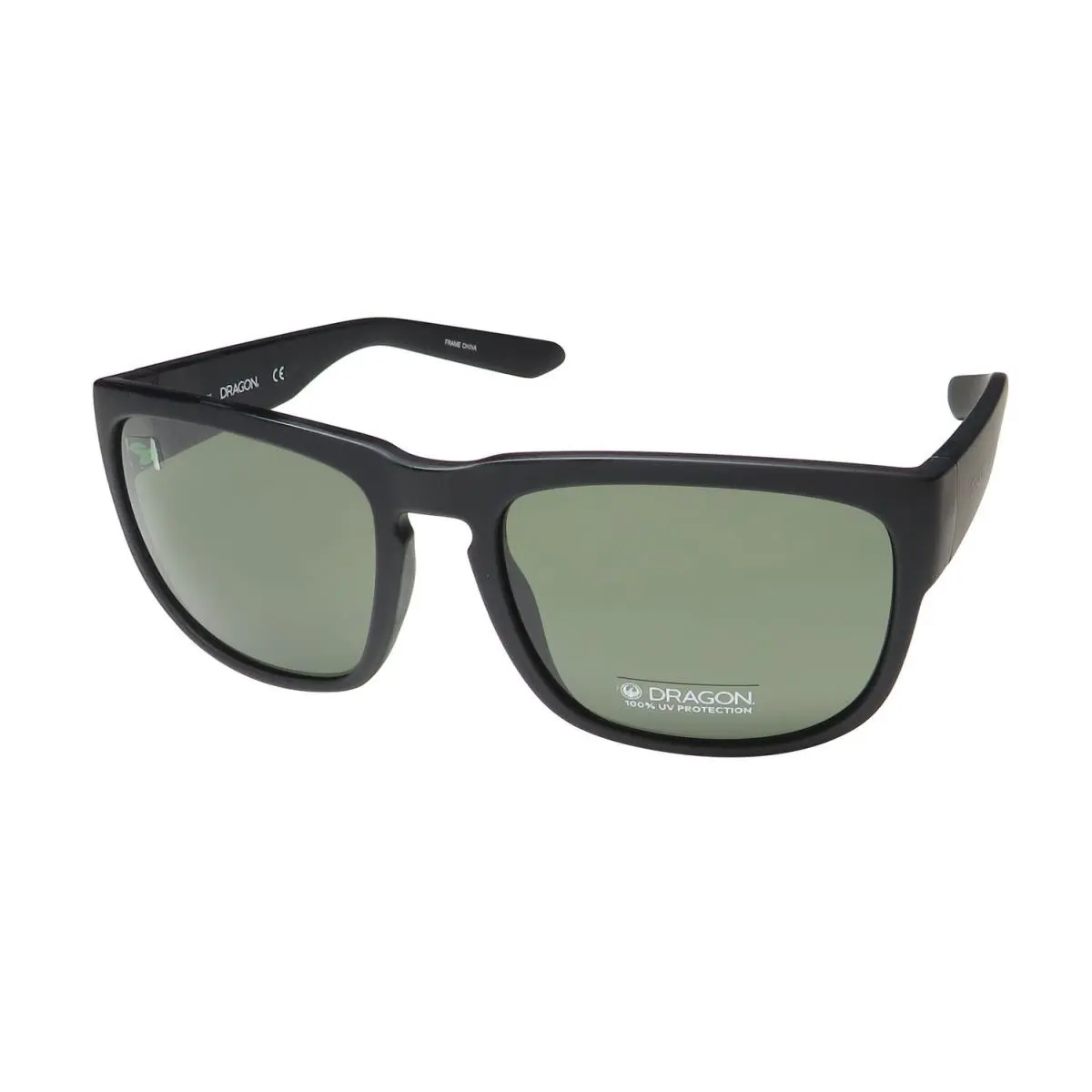 Dragon Rune Sunglasses Cambodia Full-rim 003 Black 58-18-135 Unisex Square by Dragon Alliance
