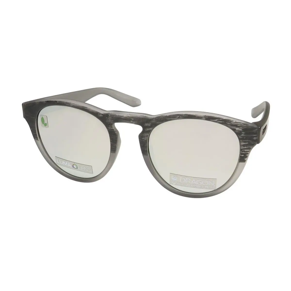 Dragon Opus LL Ion Sunglasses Round Plastic 51-21-140 Unisex Gray 059