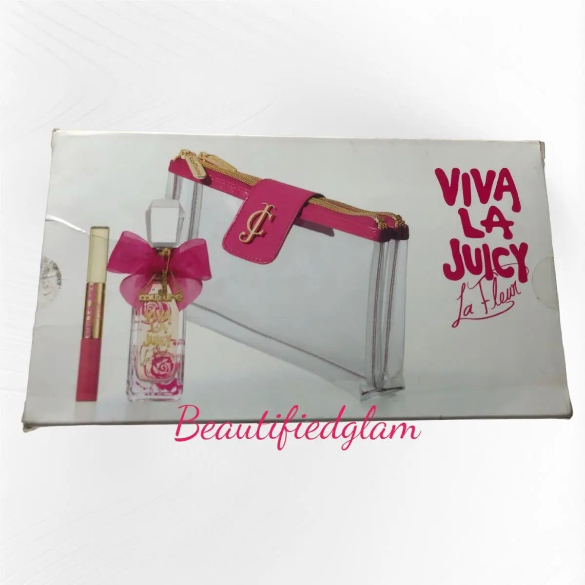 Viva La Juicy La Fleur by Juicy Couture 3pc Gift Set For Women